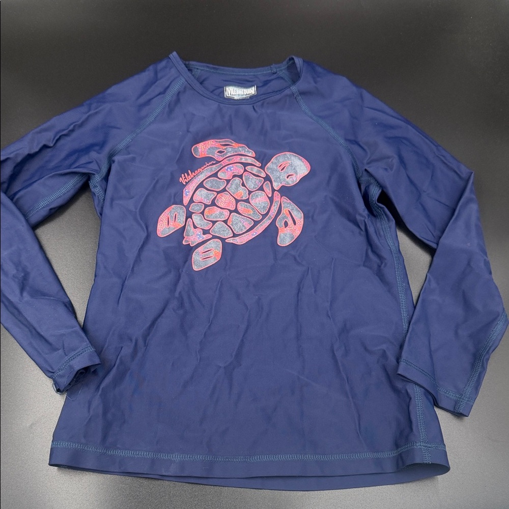 Vilebrequin  Long Sleeve swim Shirt with Turtle Design
